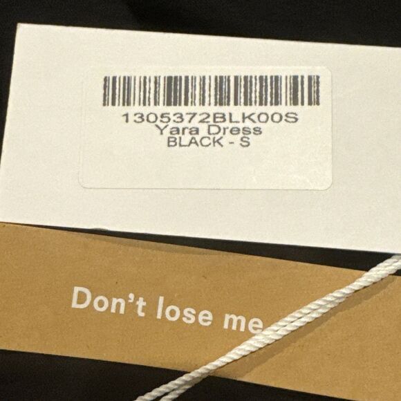 NWT Reformation Yara Size S One Shoulder Tencel Black Mini Dress Stretchy New - Picture 7 of 14